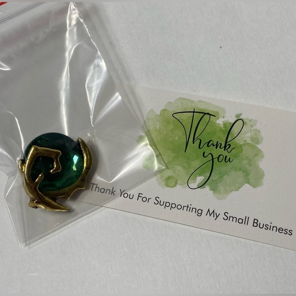 The Legend of Zelda Ocarina of Time - The Spiritual Stone : Kokiri's Emerald Pin - Picture 6 of 6